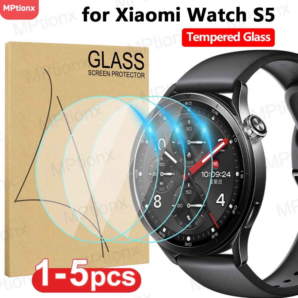 Smartwatch Screen Film - 強化ガラス Xiaomi Watch S5 スマートウォッチスクリーンプロテクター耐久性のある HD
