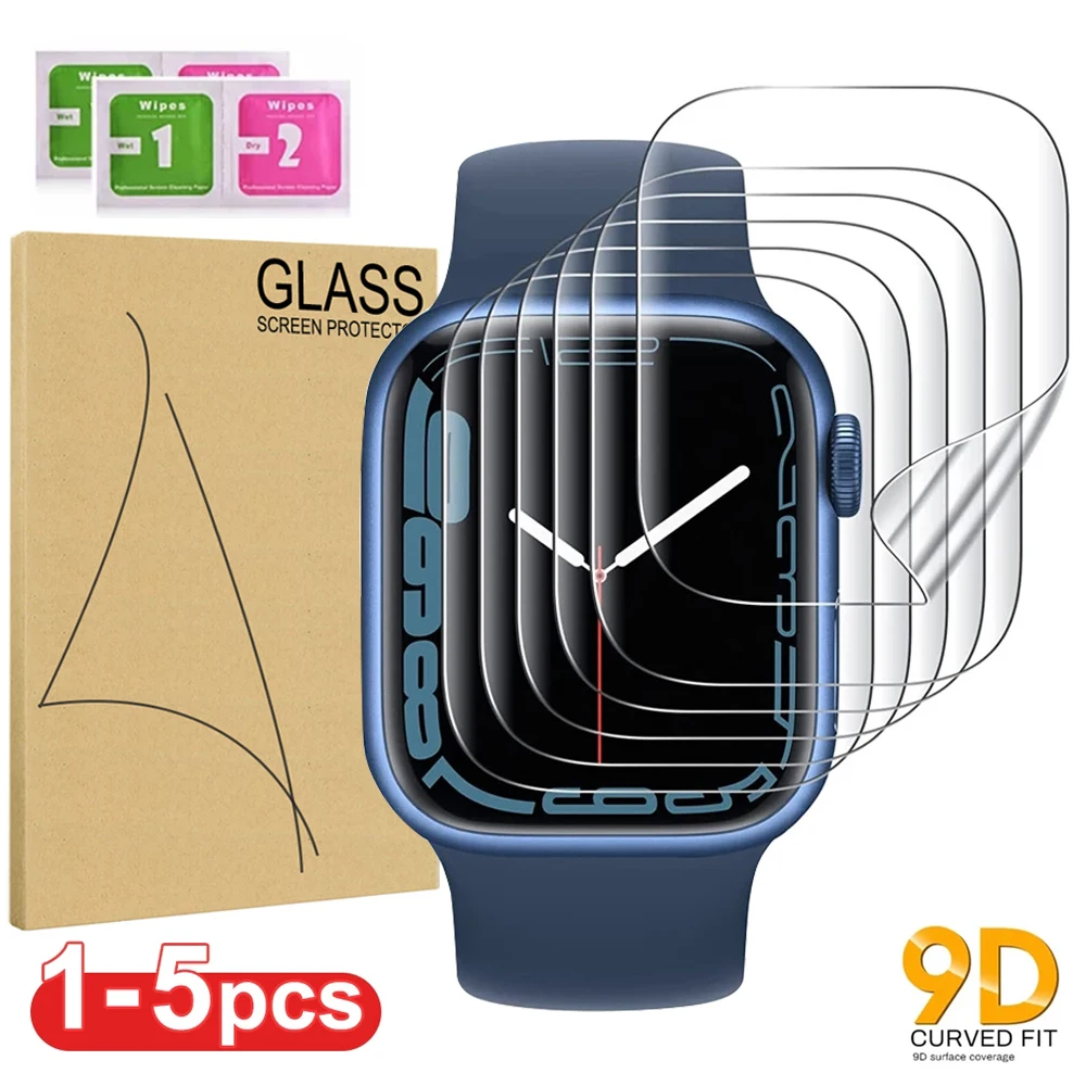 Hydrogel Screen Protector - スクリーンプロテクター Apple Watch シリーズ 9 7