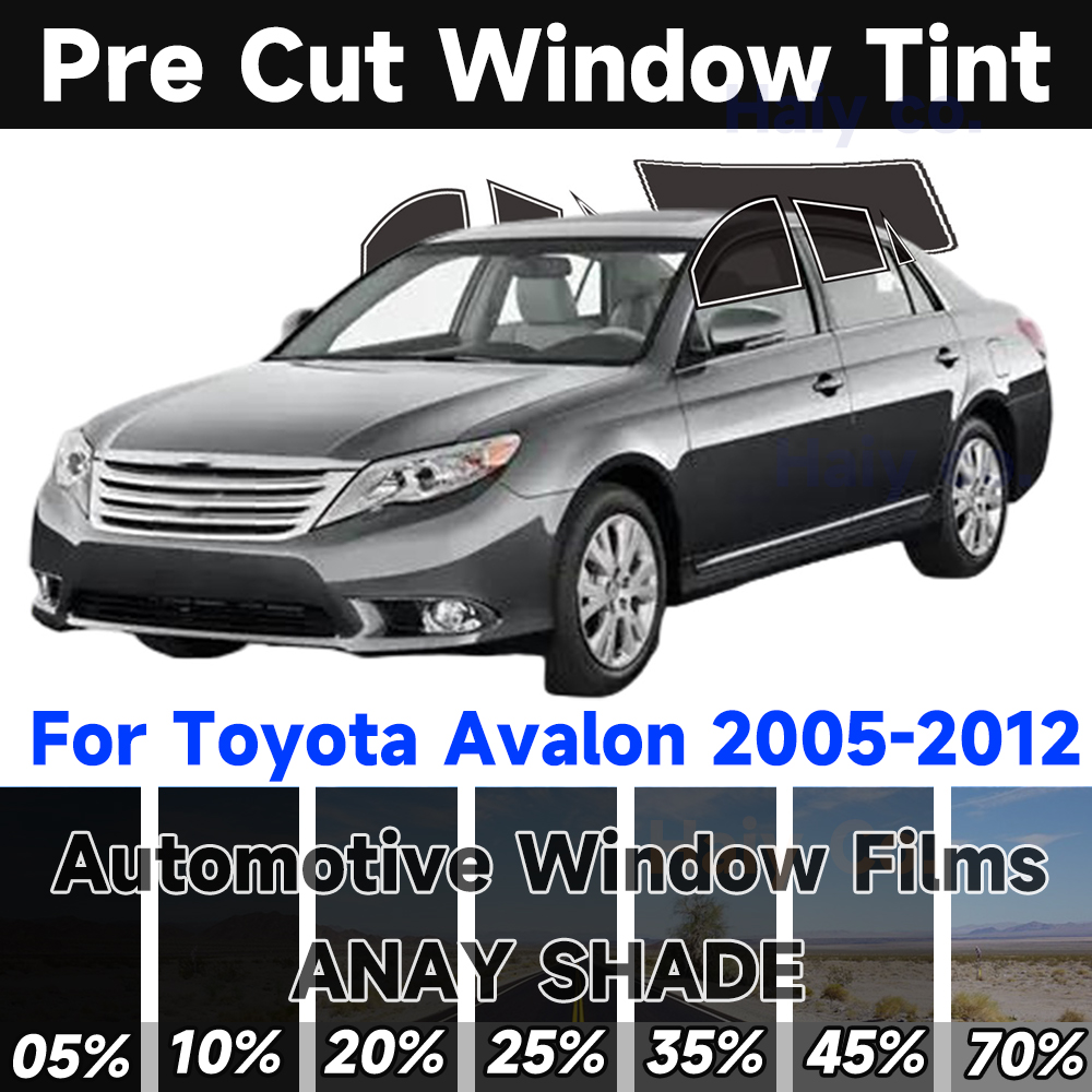 Glass Protector Auto - プレカットウィンドウティント車トヨタアバロン 2005-2012 太陽 UV ブロック熱グレア 2