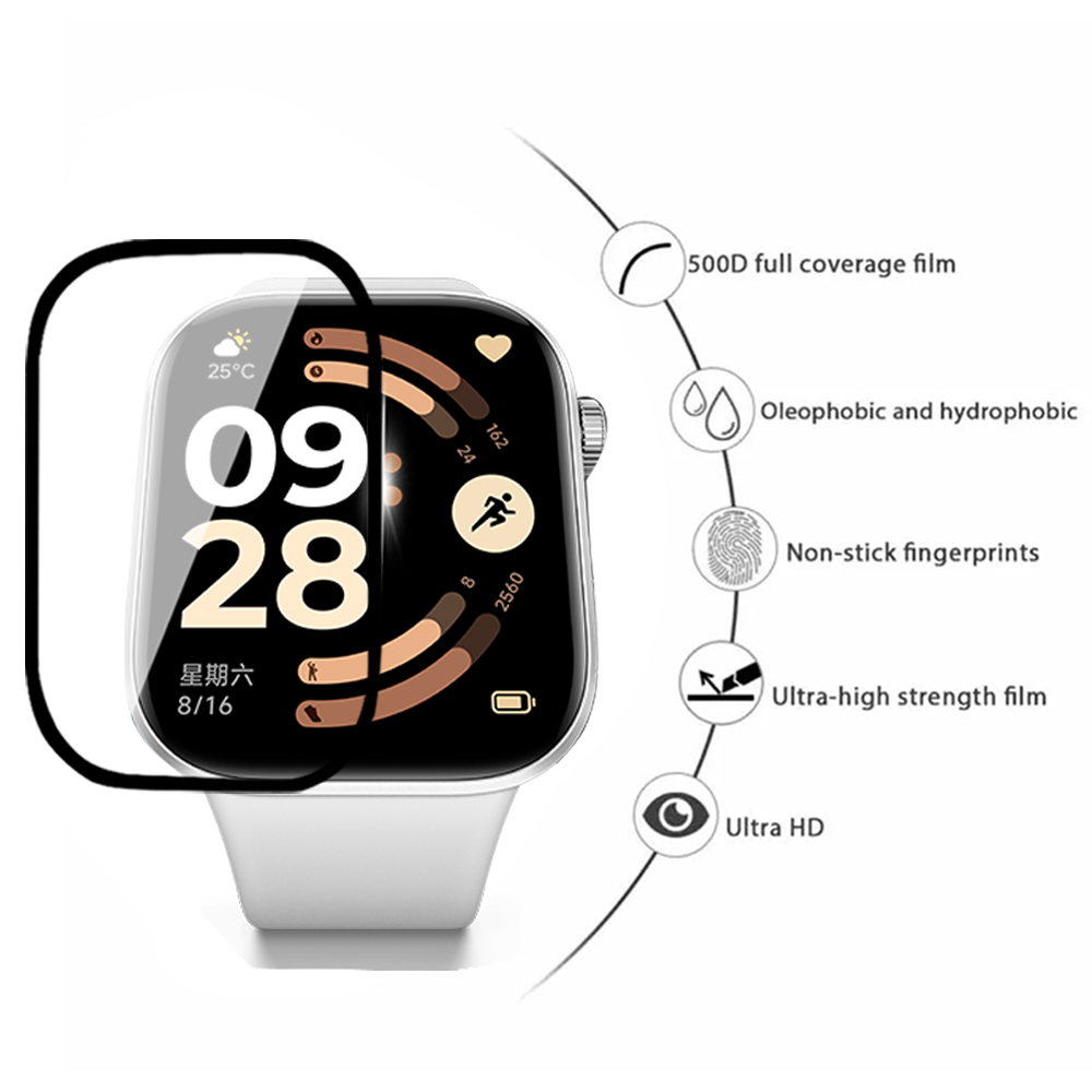 スクリーンプロテクター Xiaomi Redmi Watch - Hydrogel Screen Protector のレビューと価格