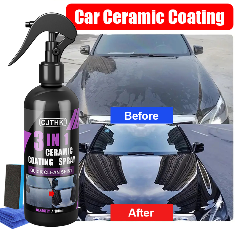 車用セラミックナノコーティング液 コーティングナノクリスタル - Oleophobic Coating Spray のレビューと価格