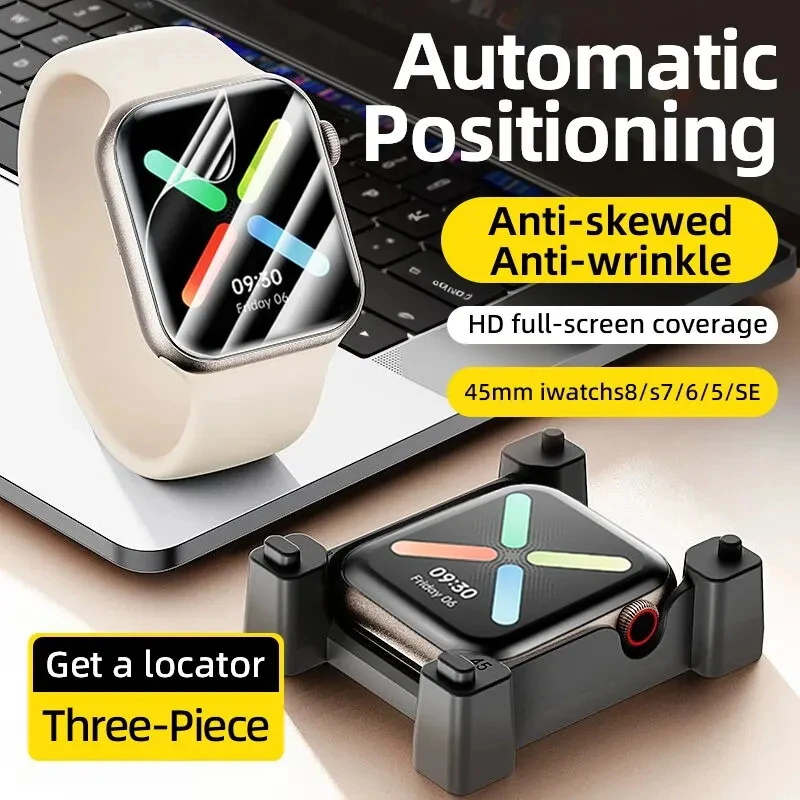 簡単装着ハイドロゲルフィルム Apple Watch Ult - Hydrogel Screen Protector のレビューと価格