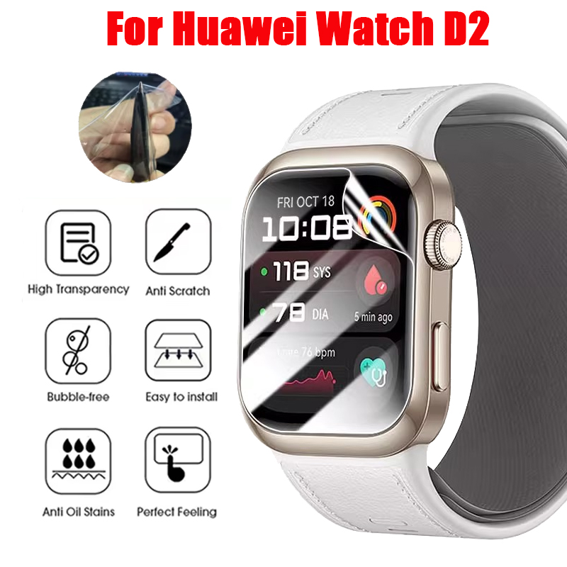 Huawei Watch用TPUヒドロゲルフィルム,透明なソ - Smartwatch Screen Film のレビューと価格