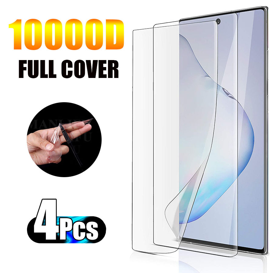 4個フルカバーヒドロゲルサムスンS8 + S10 + S9プ - Flexible Tpu Film のレビューと価格