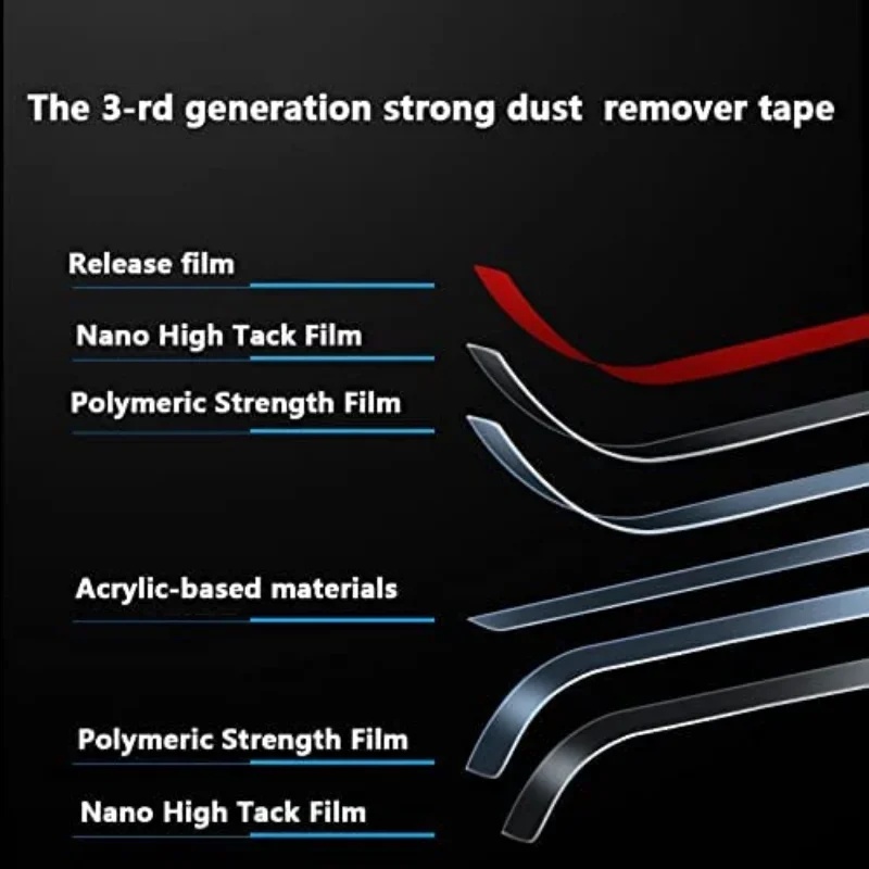 ユニバーサル携帯電話ダスト除去グルー ホーンホールダストステ - Dust Removal Sticker のレビューと価格