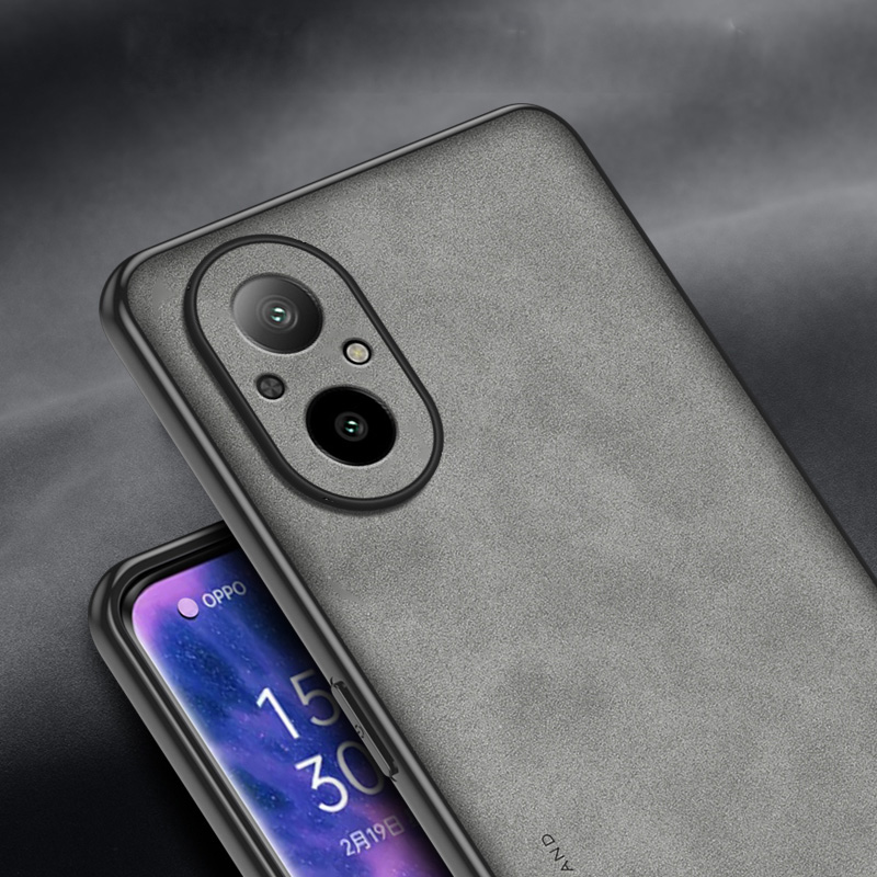Realme用レザーバックカバー,ソフトフレーム,耐衝撃ケー - Realme C67 のレビューと価格