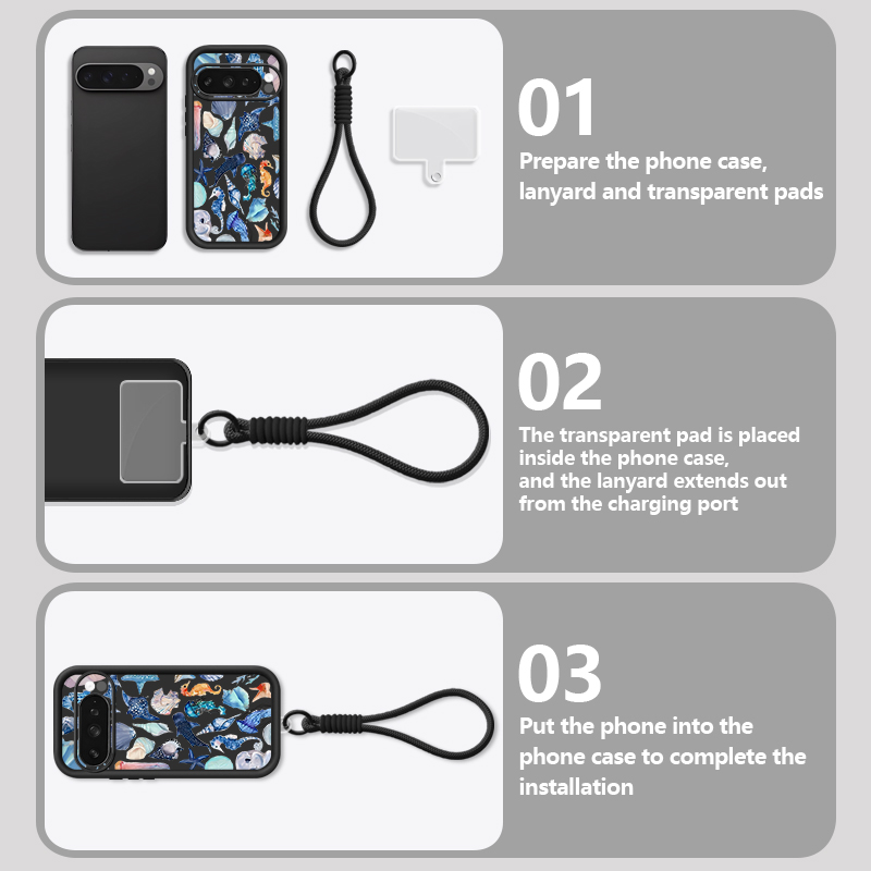 サメ柄オーシャンパターンTPUスマホケース Google P - Google Pixel 9 のレビューと価格