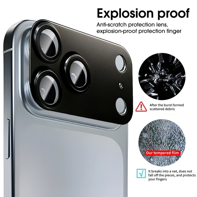 新しい 2 個 iPhone 17 プロマックス用レンズプロ - Camera Lens Protector のレビューと価格