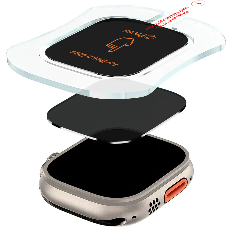 Apple Watch用スクリーンプロテクターフィルム,iw - Privacy Screen Protector のレビューと価格