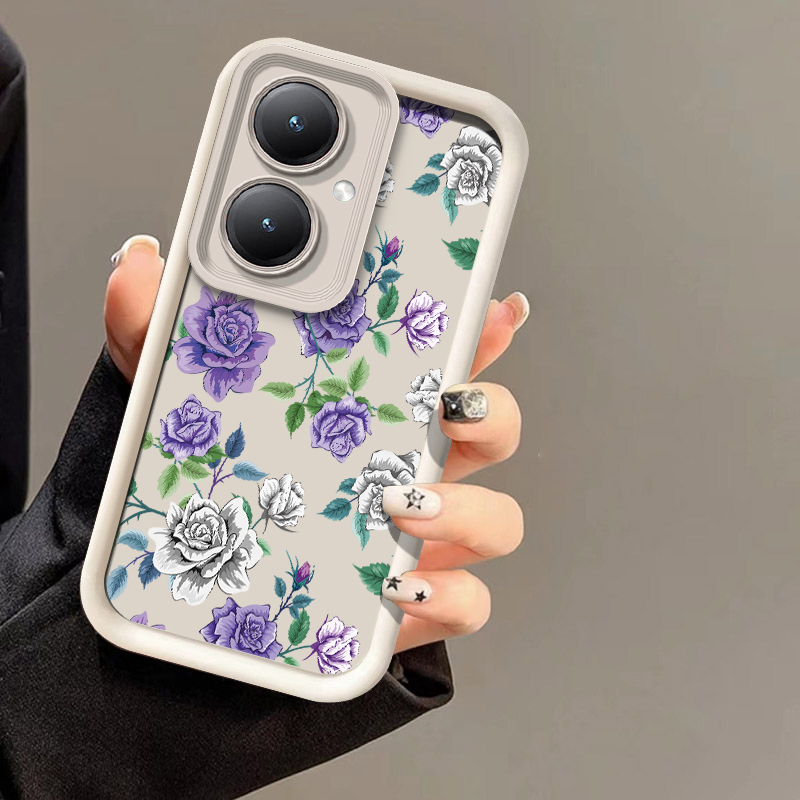 花の絵の電話ケース Vivo Y38 Y30 Y29 Y28 - Vivo Y28 のレビューと価格