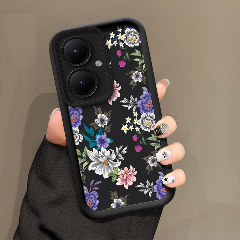 花の絵の電話ケース Vivo Y38 Y30 Y29 Y28 - Vivo Y28 のレビューと価格