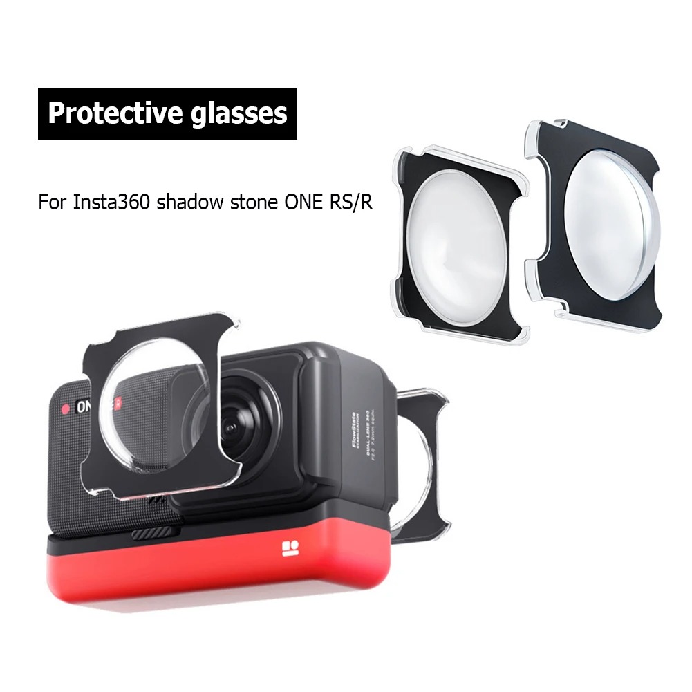 カメラプロテクター Insta 360 ONE RS/R 用 - Camera Lens Protector のレビューと価格