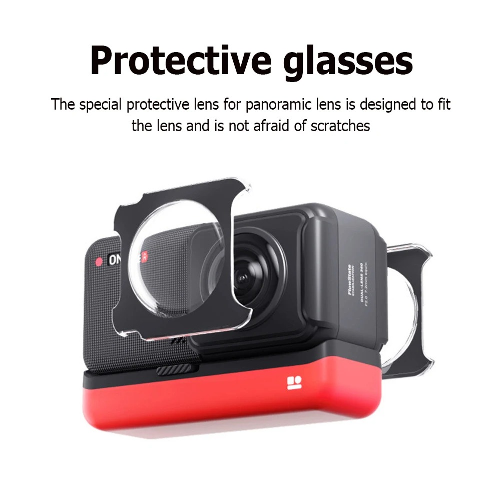 カメラプロテクター Insta 360 ONE RS/R 用 - Camera Lens Protector のレビューと価格