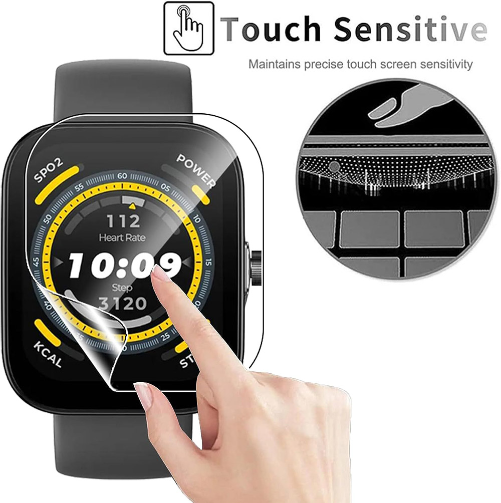 3 ピース/パックヒドロゲル保護フィルム Huami Ama - Hydrogel Screen Protector のレビューと価格
