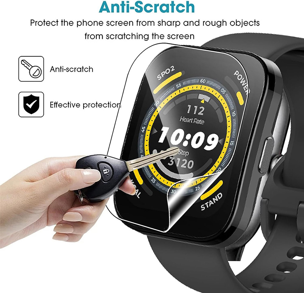3 ピース/パックヒドロゲル保護フィルム Huami Ama - Hydrogel Screen Protector のレビューと価格