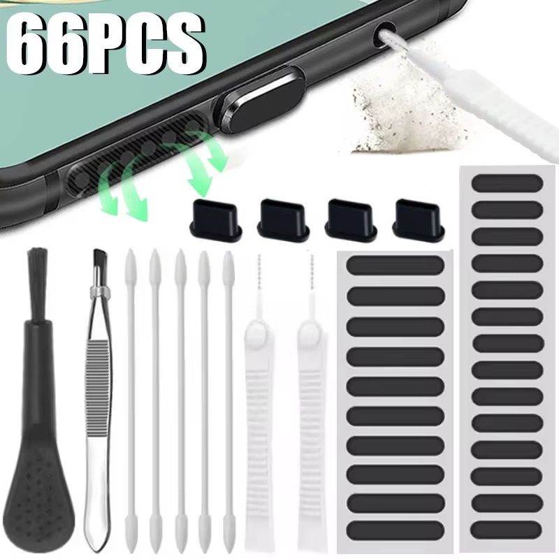 電話クリーニングセットスピーカーダストプラグメッシュステッカ - Dust Removal Sticker のレビューと価格
