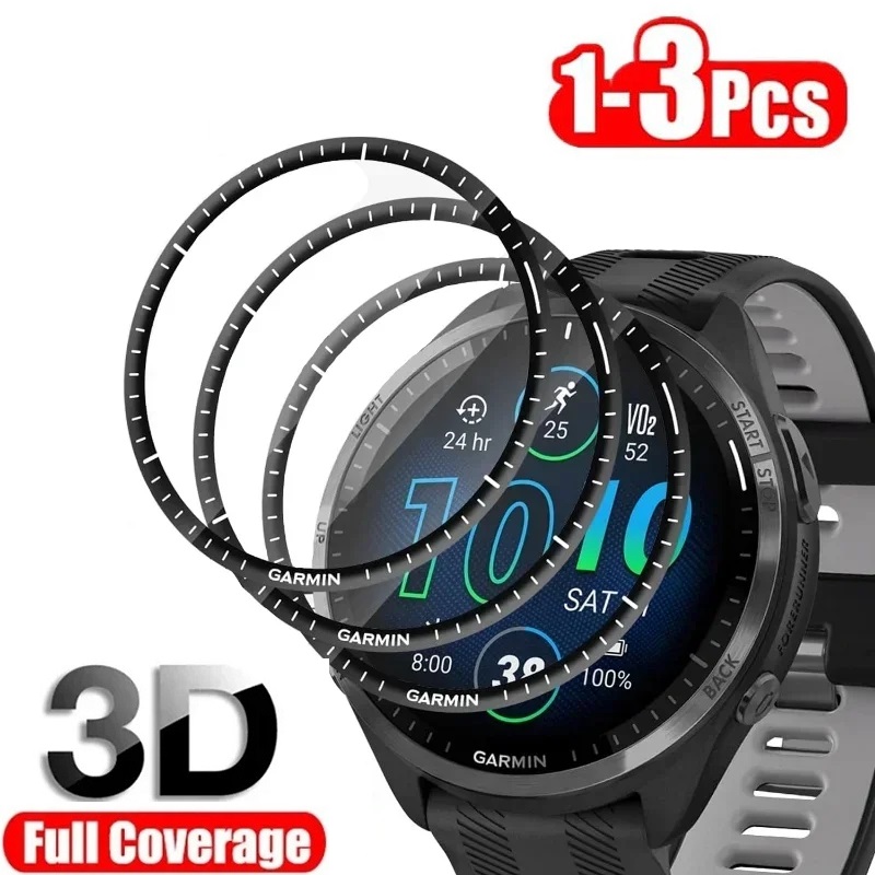 3D 曲面スクリーンプロテクター Garmin Foreru - Hydrogel Screen Protector のレビューと価格