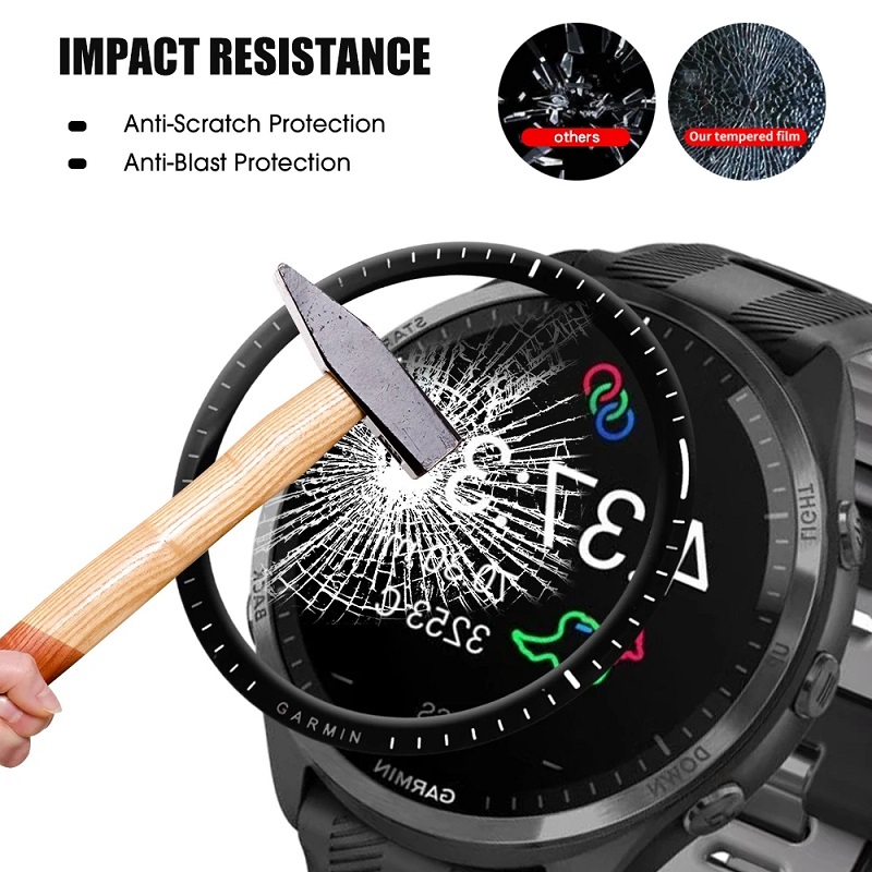 3D 曲面スクリーンプロテクター Garmin Foreru - Hydrogel Screen Protector のレビューと価格